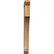 Ekena Millwork Westlake Slat Smooth Bracket, Western Red Cedar, 3 1/2"W x 30"D x 42"H BKT04X30X42WTL06SWR - alternate 4